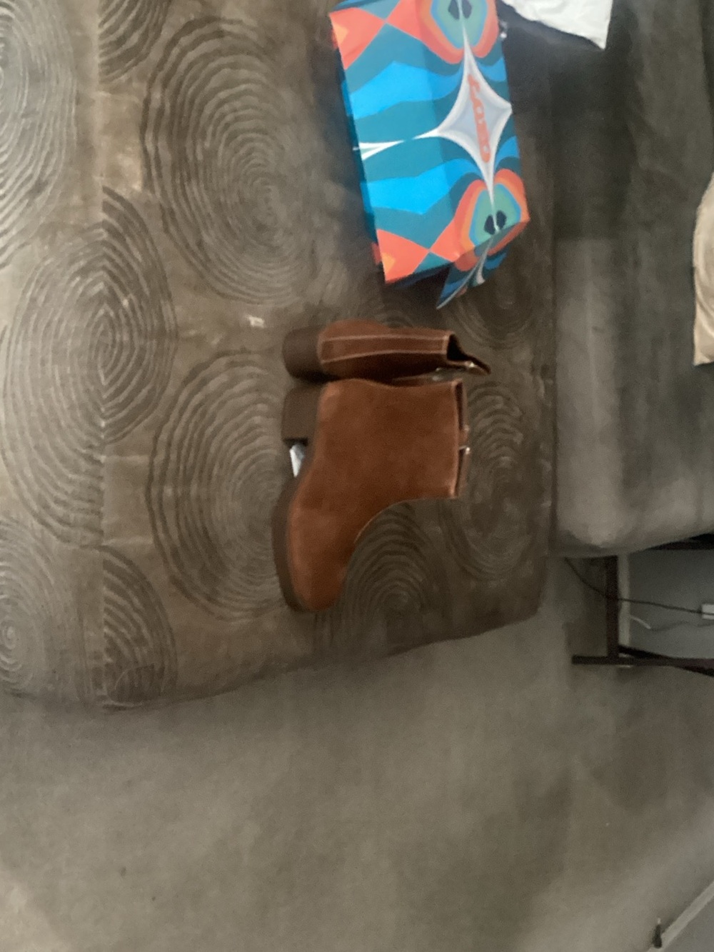 Women's Brown Suede Chelsea Ankle Boots - Sleek Side-Zip Booties